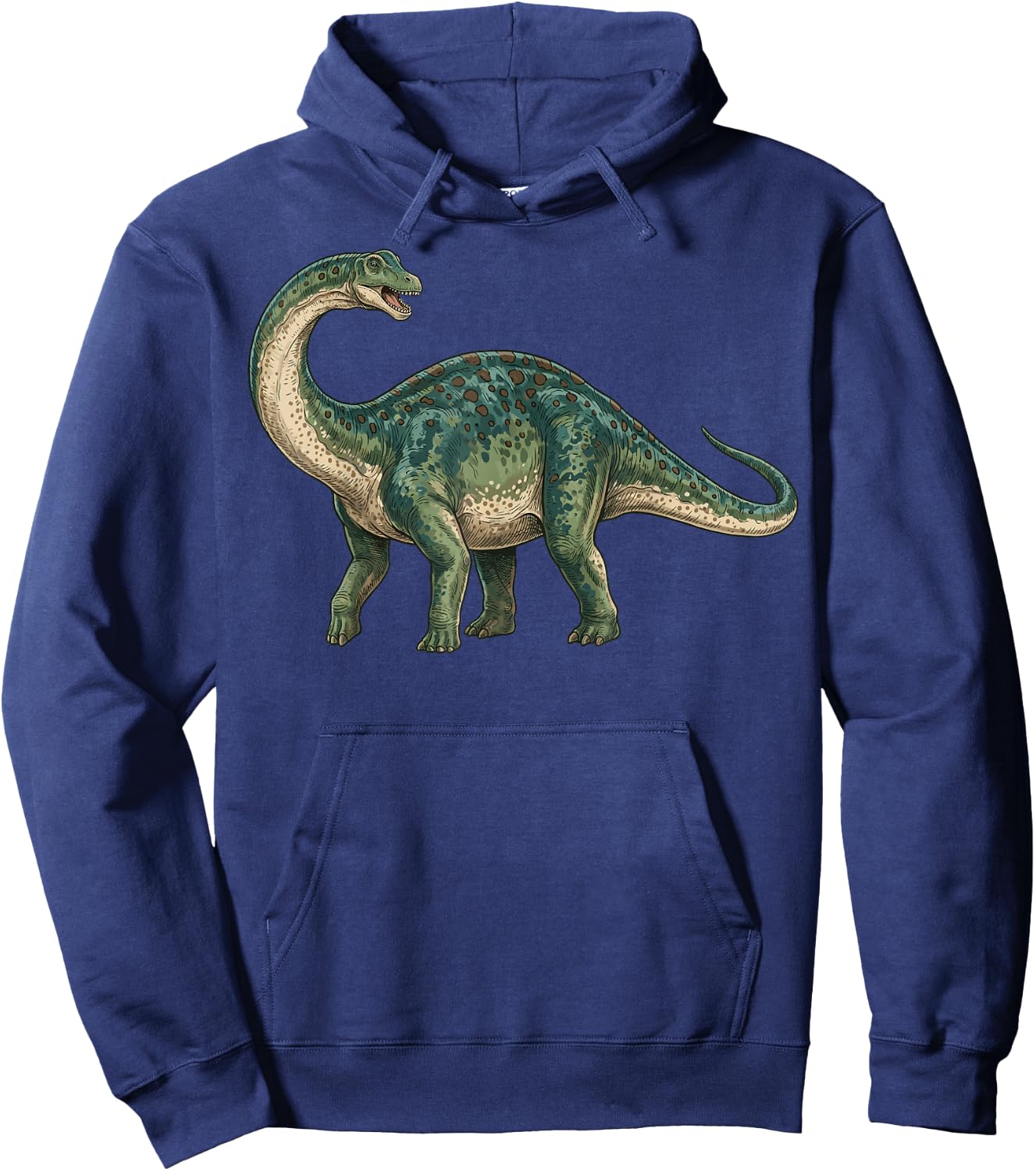 Brontosaurus Illustration Apatosaurus Hoodie - Hoodie | Navy
