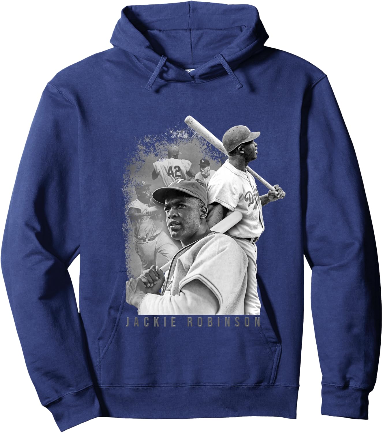 Baseball Jackie Robinson 001 , Black, S Hoodie - Hoodie | Navy