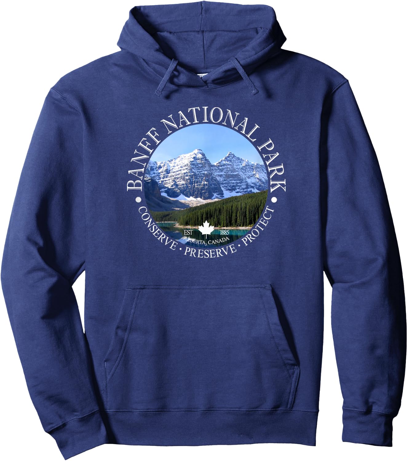 Banff National Park Conservation Gift Hoodie - Hoodie | Navy