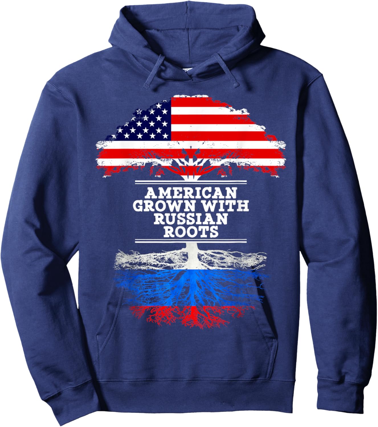 Gift Russian - Roots From Russia Shirt Hoodie - Hoodie | Navy