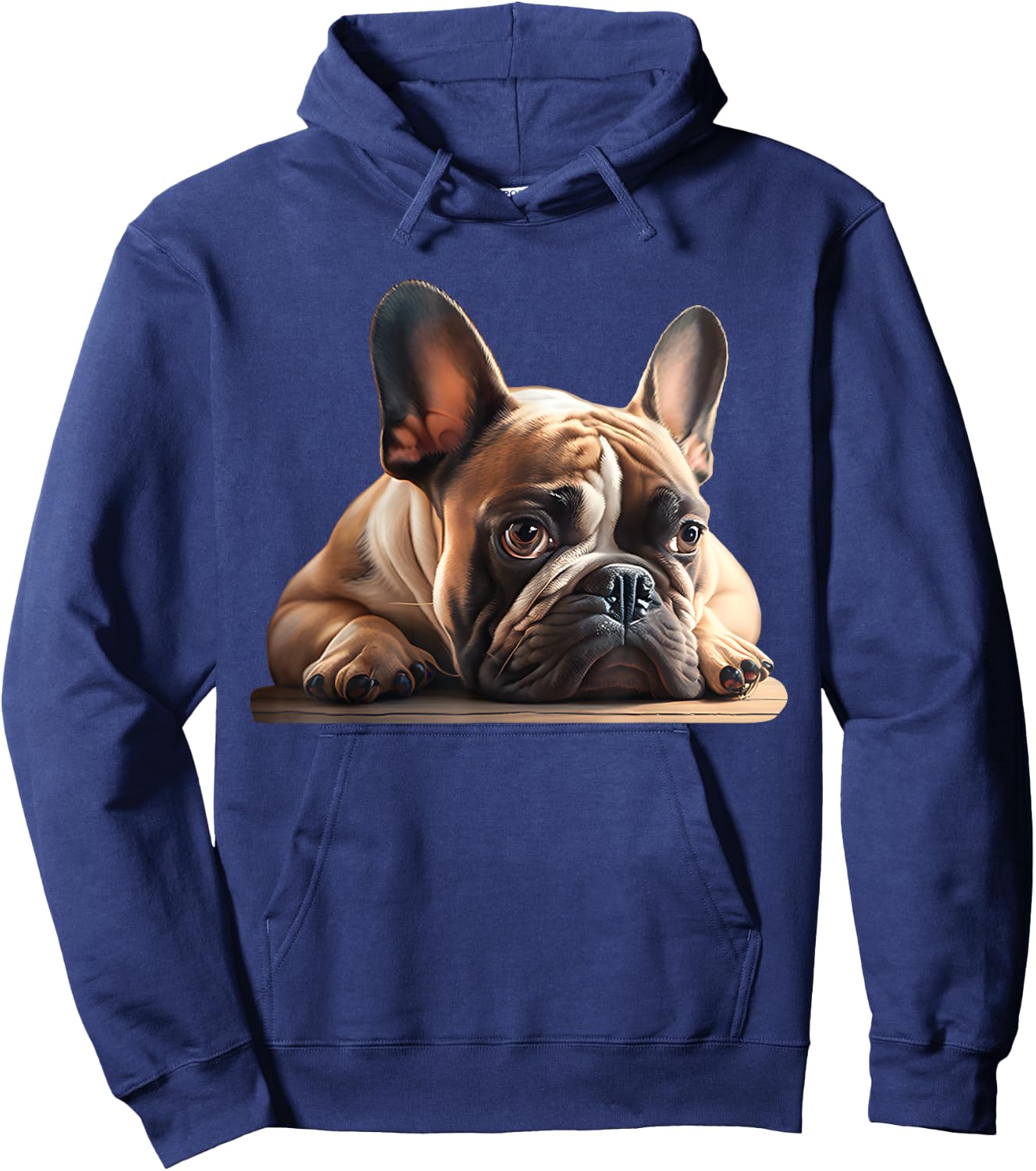 French Bulldog Kids Clothes Frenchie Dad Mom Hoodie - Hoodie | Navy