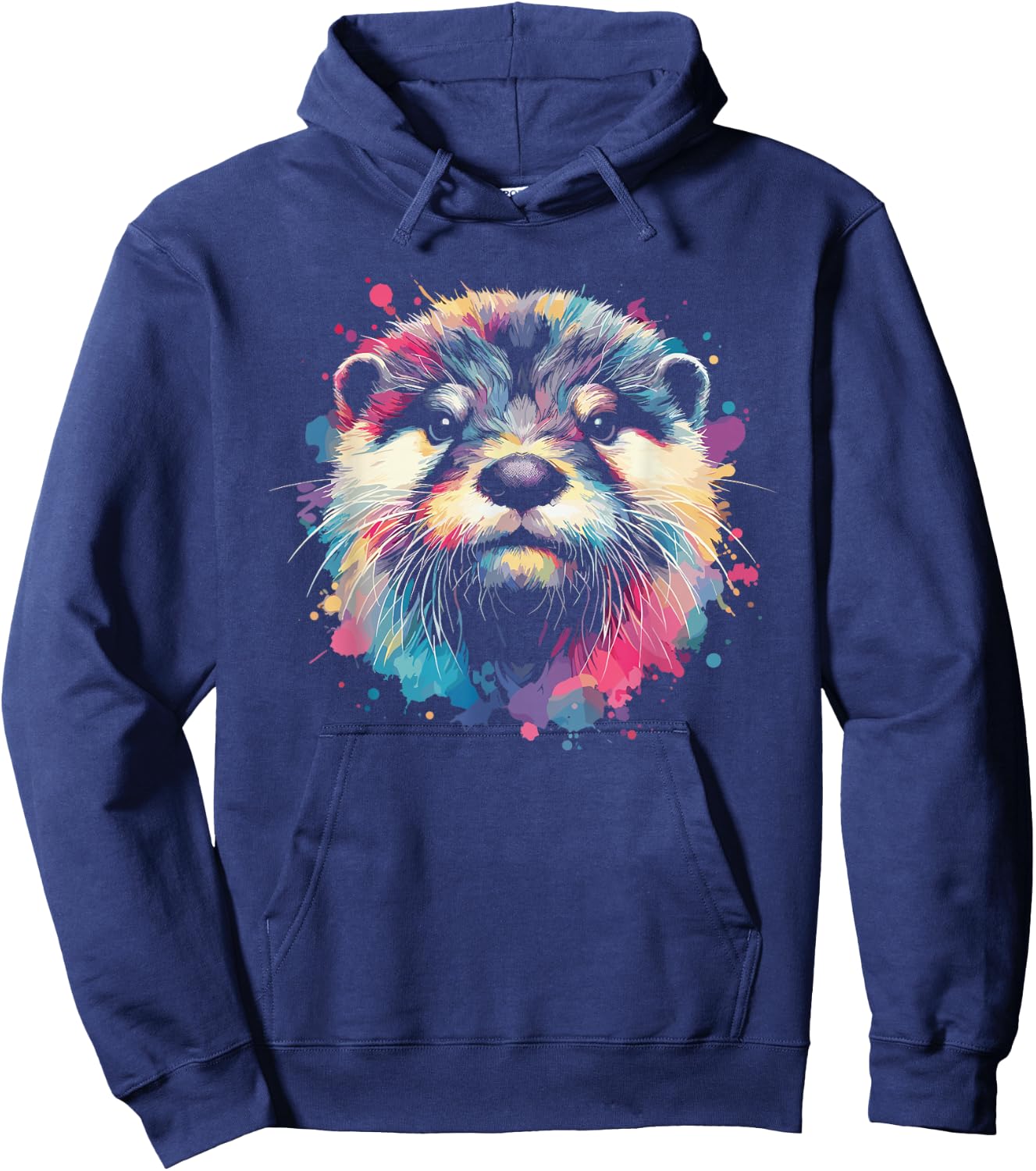 Adult Black Modern Graphic , Small, Short Sleeve, Round Neck, Collarless, Pull On, 1 Count, 0 Pockets, Lightweight, Stretchable, , All Ages, Casual Wear Hoodie - Hoodie | Navy