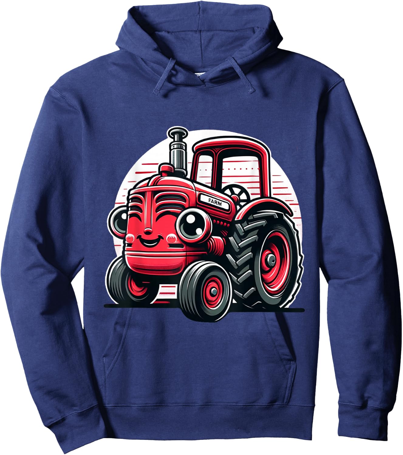 Kleiner roter Traktor für Kinder Hoodie - Hoodie | Navy