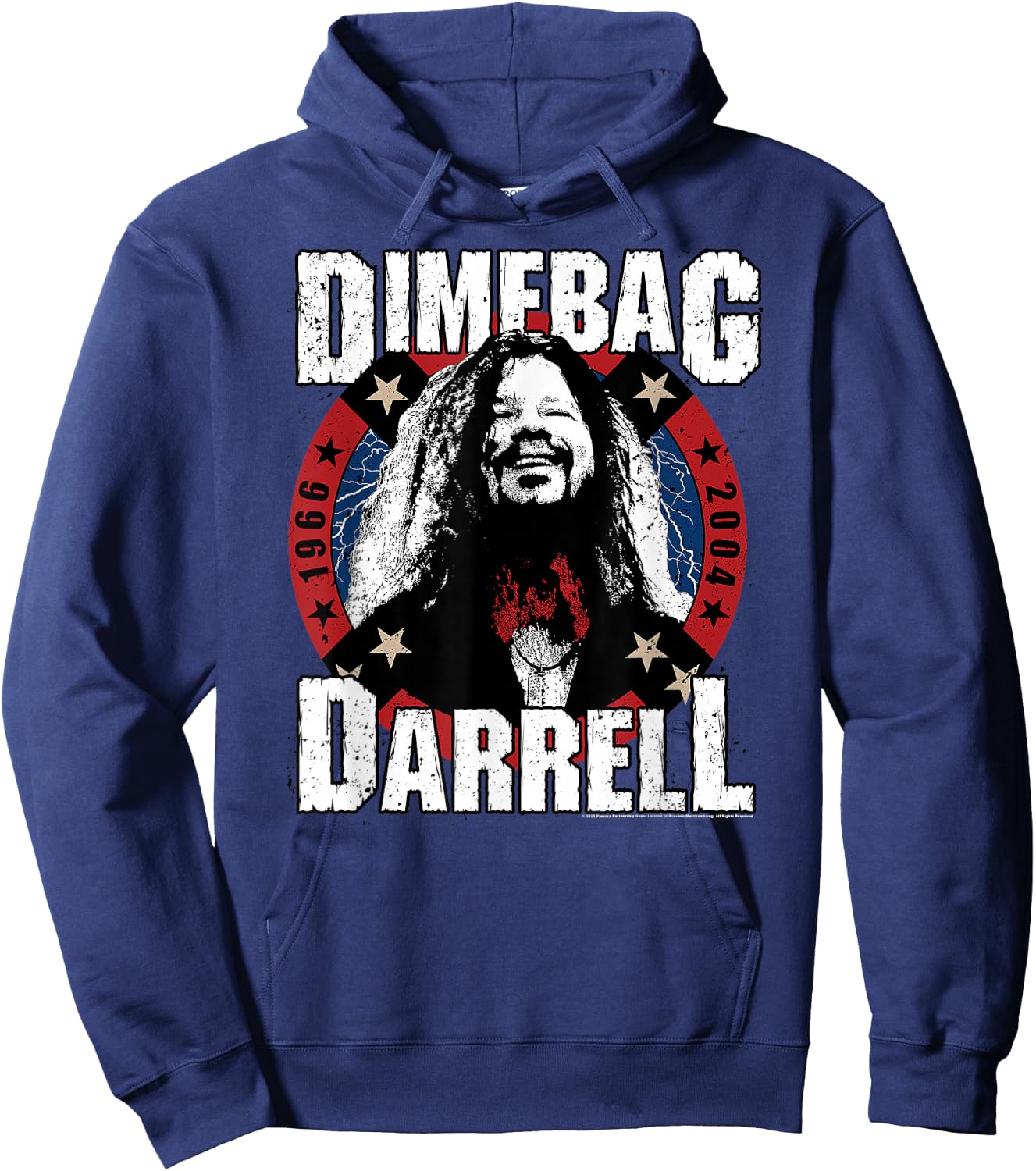Pantera Dimebag Darrell Guitar Rock Legend Hoodie - Hoodie | Navy