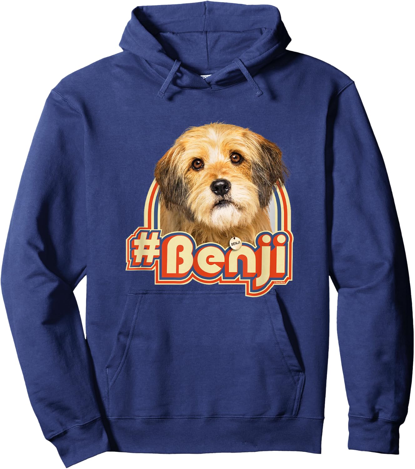 Benji The Dog Hashtag Hoodie - Hoodie | Navy