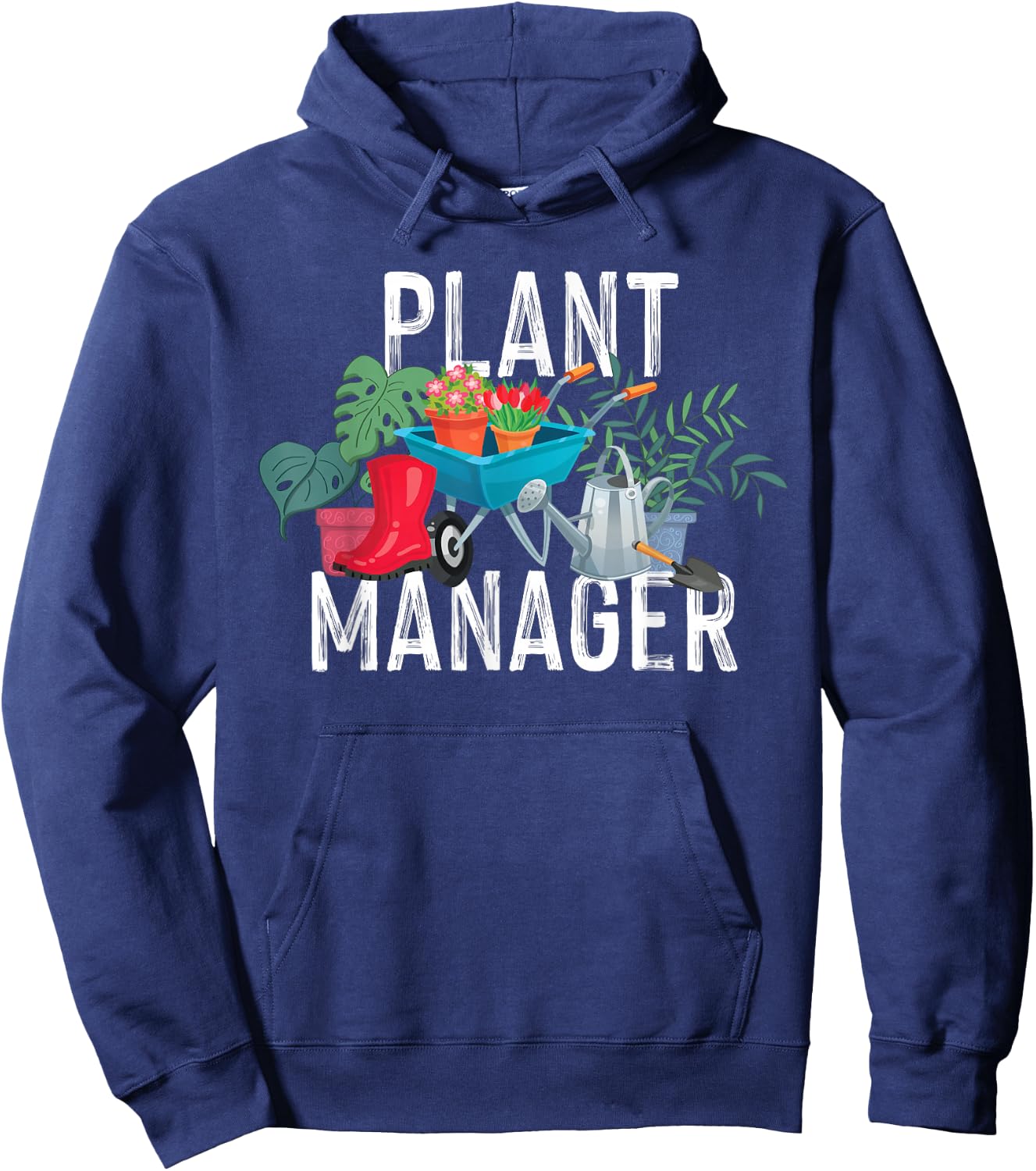 Gardening Plant Manager Hoodie - Hoodie | Navy