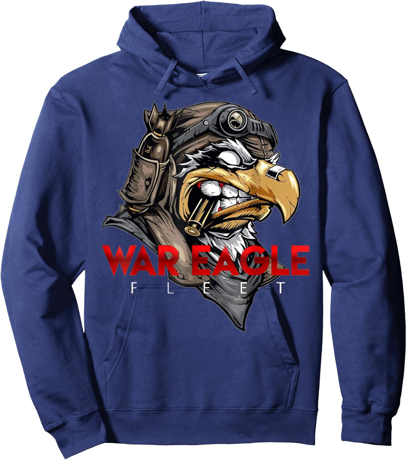 War Eagle Fleet Battle Eagle Hoodie - Hoodie | Navy