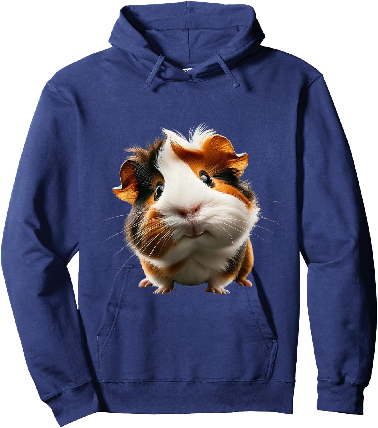 Adorable Guinea Pig Design , black Hoodie - Hoodie | Navy