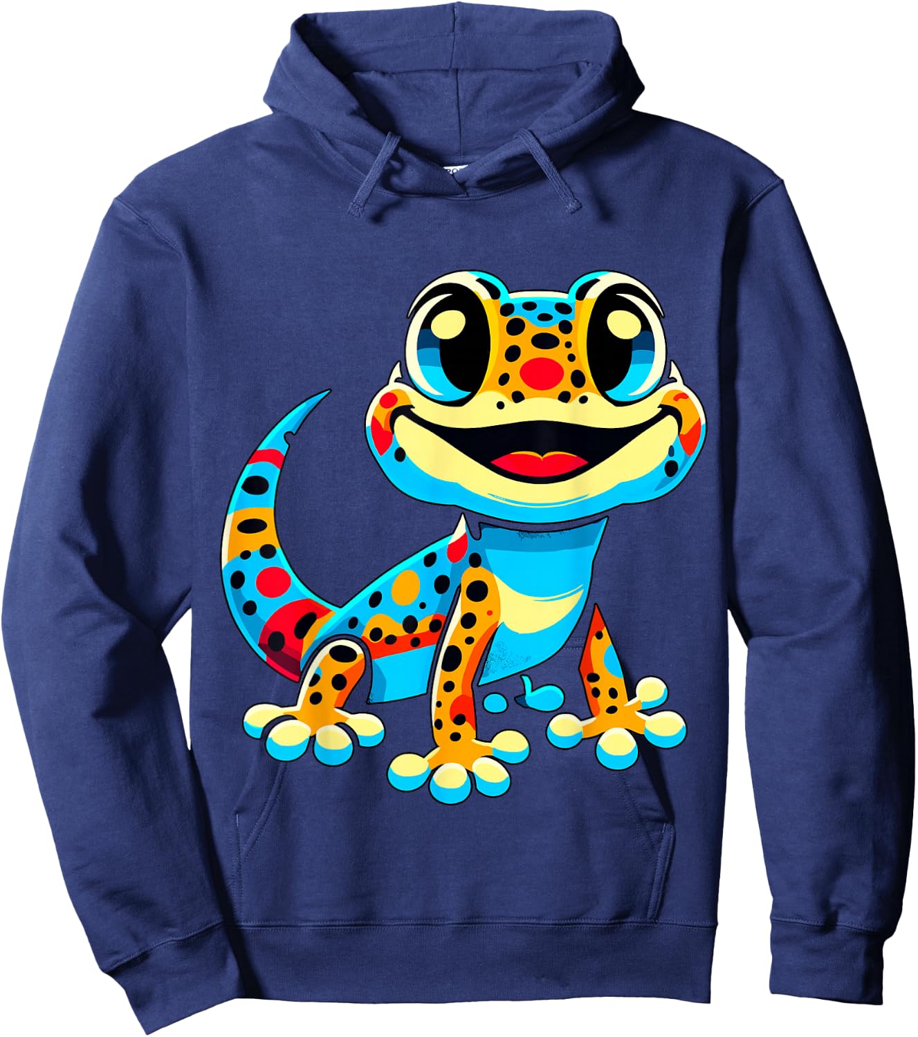 Leopard Gecko Hoodie - Hoodie | Navy