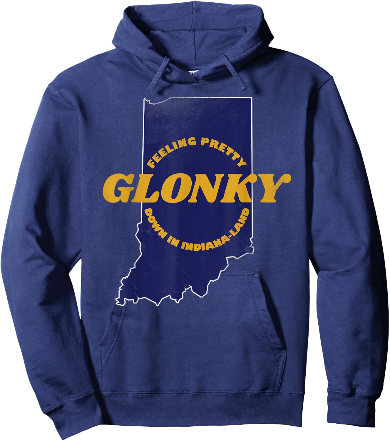 Glonky in Indiana Land Hoodie - Hoodie | Navy