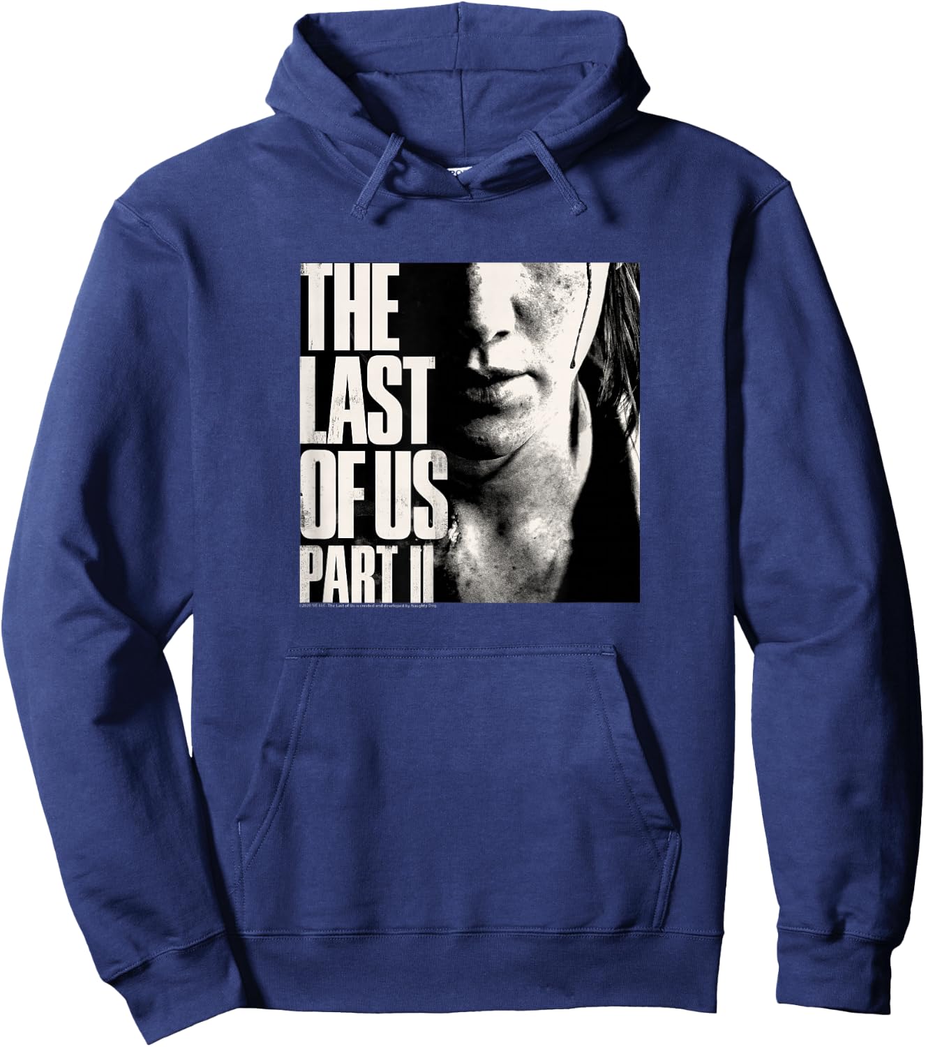 The Last of Us Ellie Pop Art Hoodie - Hoodie | Navy