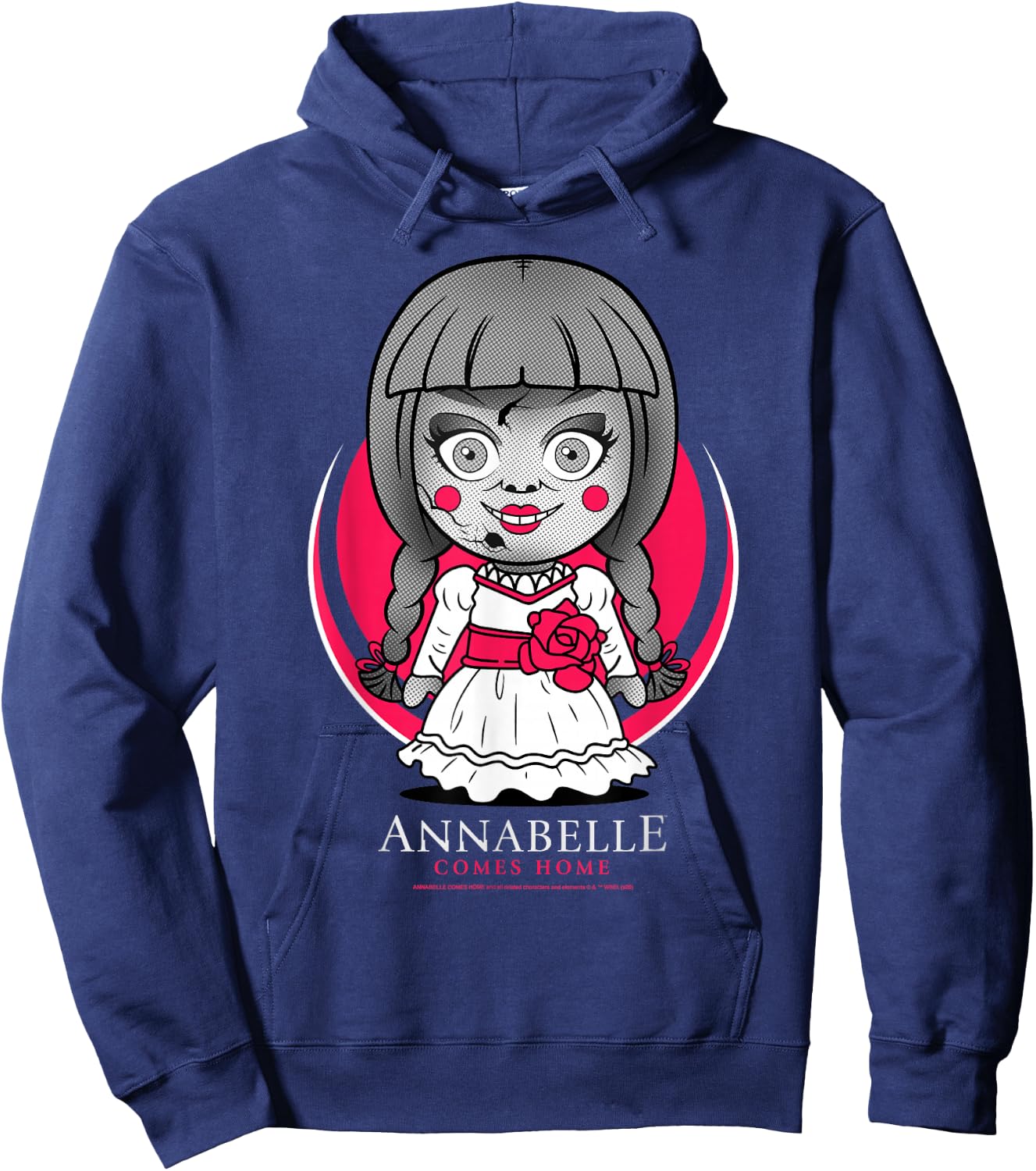 Annabelle Comes Home Chibi Annabelle Hoodie - Hoodie | Navy