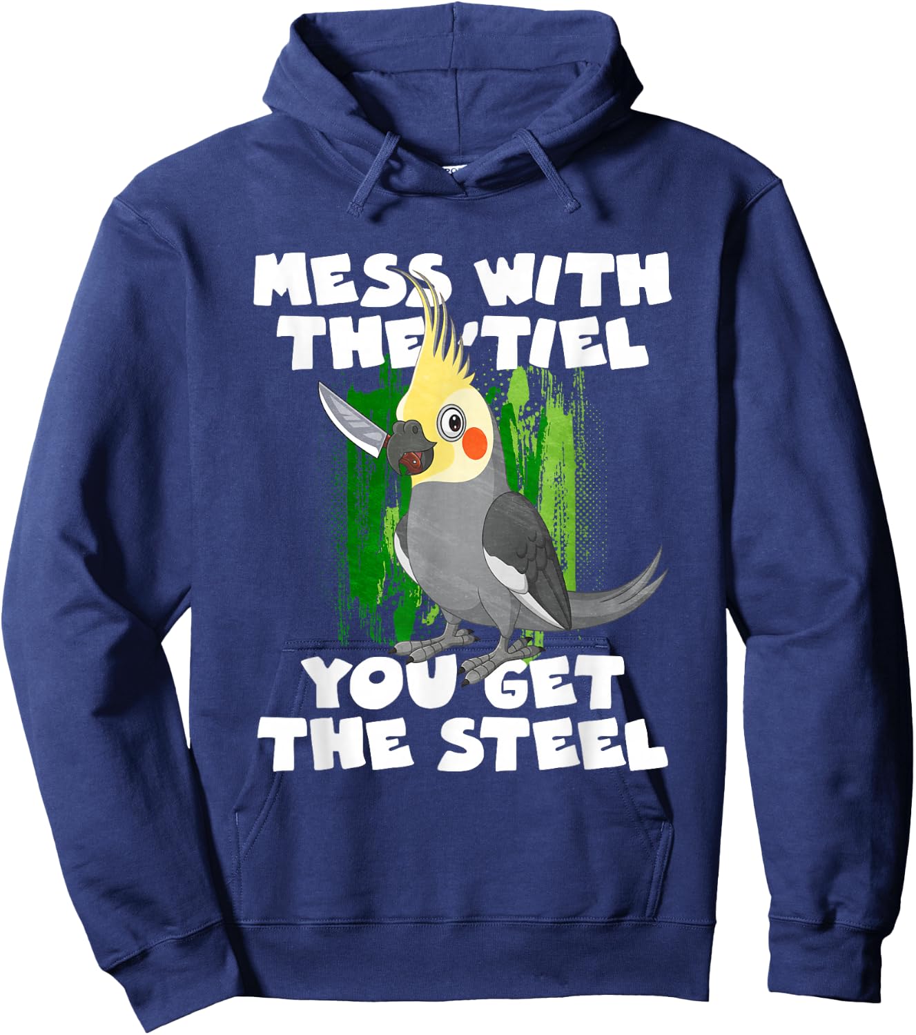 Mess with the tile, you get the steel Hoodie - Hoodie | Navy