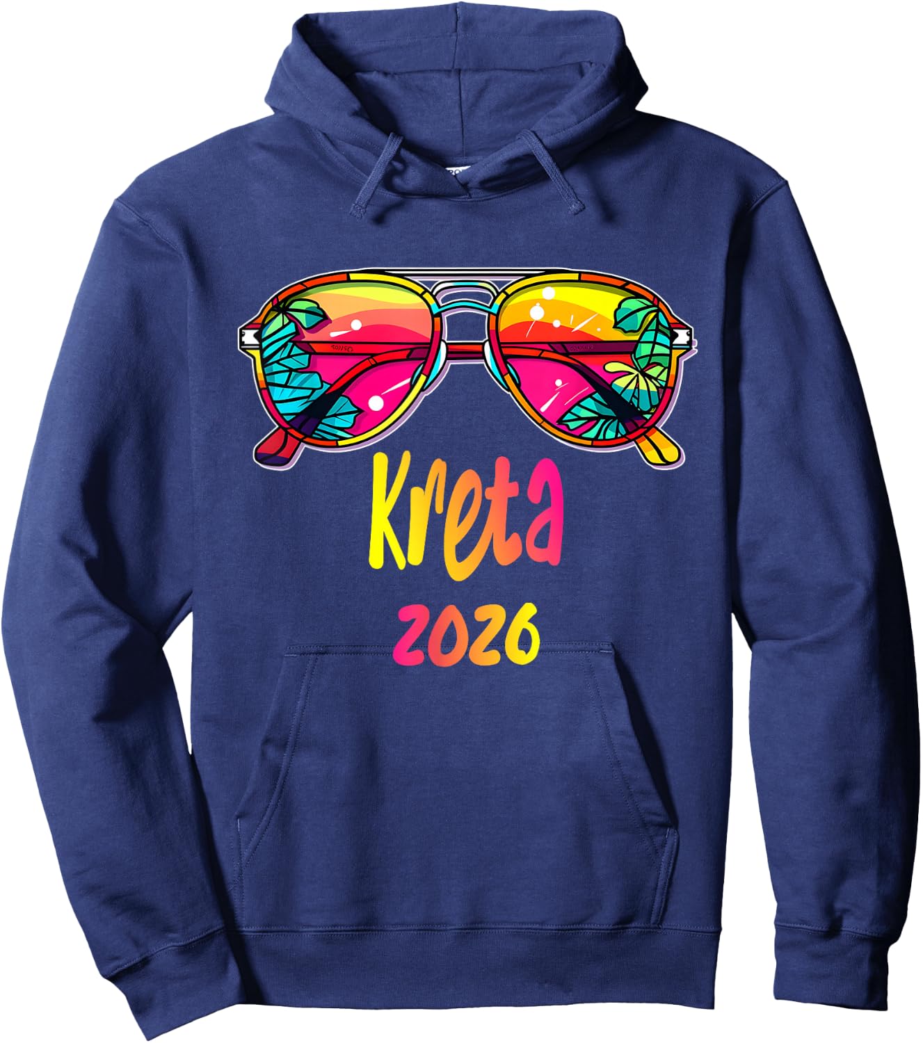Kreta 2026 Sunglasses Outfit Kreta 2026 Hoodie - Hoodie | Navy