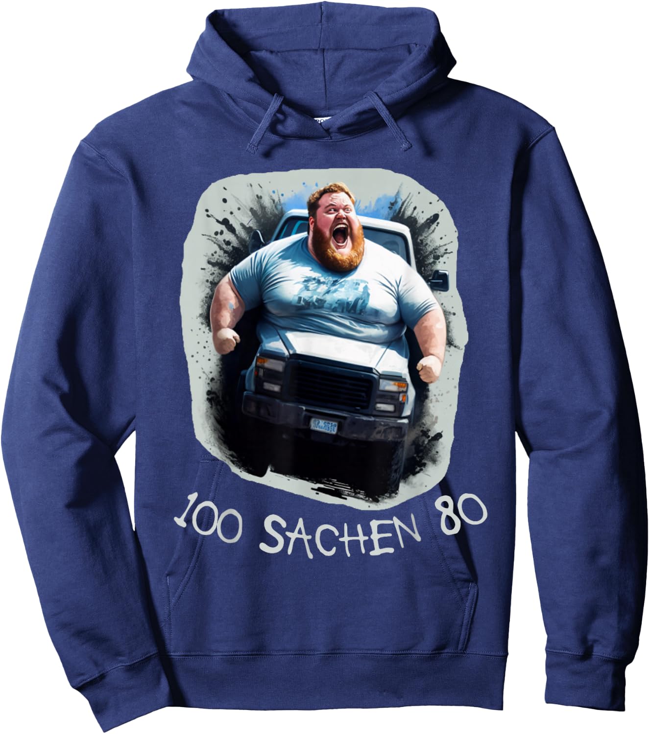 Rainer Mit AI Autofahrer Spruch Geschenk Hoodie - Hoodie | Navy
