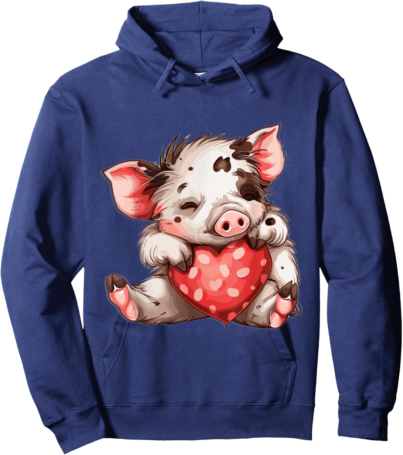 Kune Kune Pig Heart Kunekune Kune Kune Pig Girl Hoodie - Hoodie | Navy