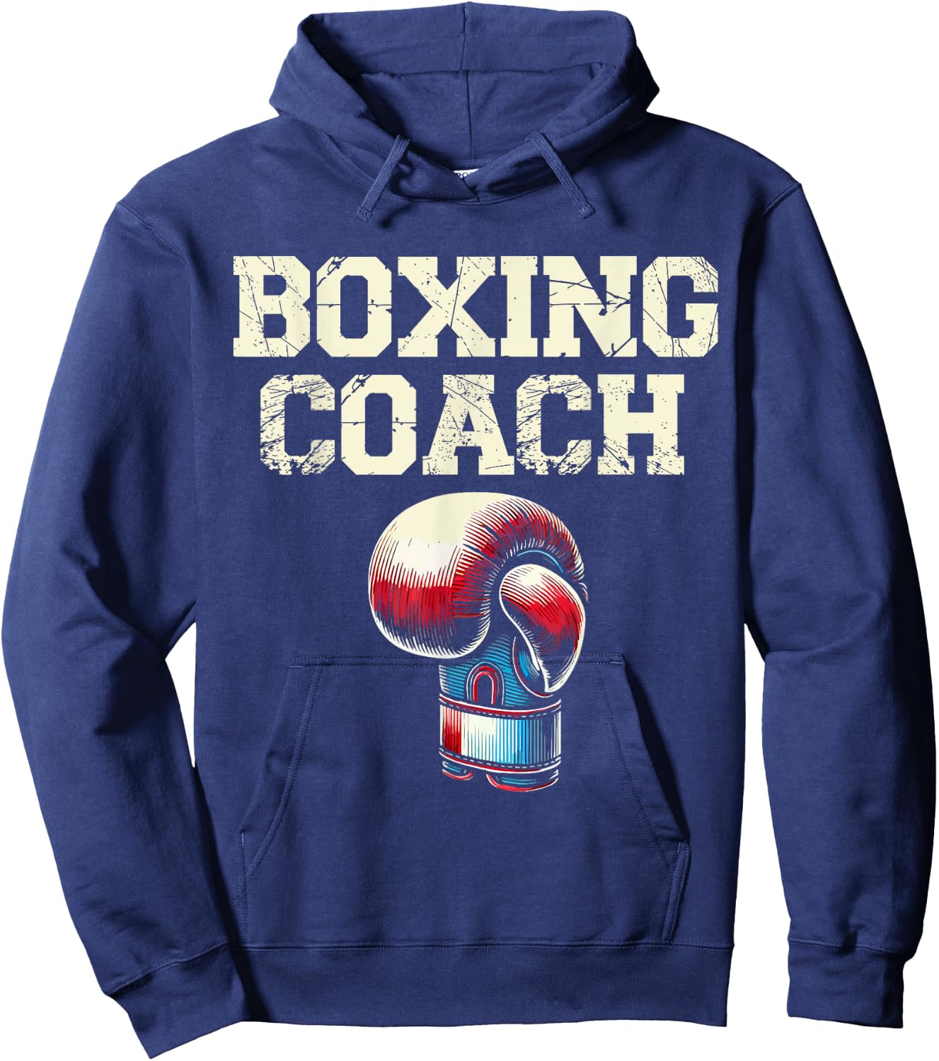 Boxing Day Love Boxing Training Coach Fighter Hoodie - Hoodie | Navy