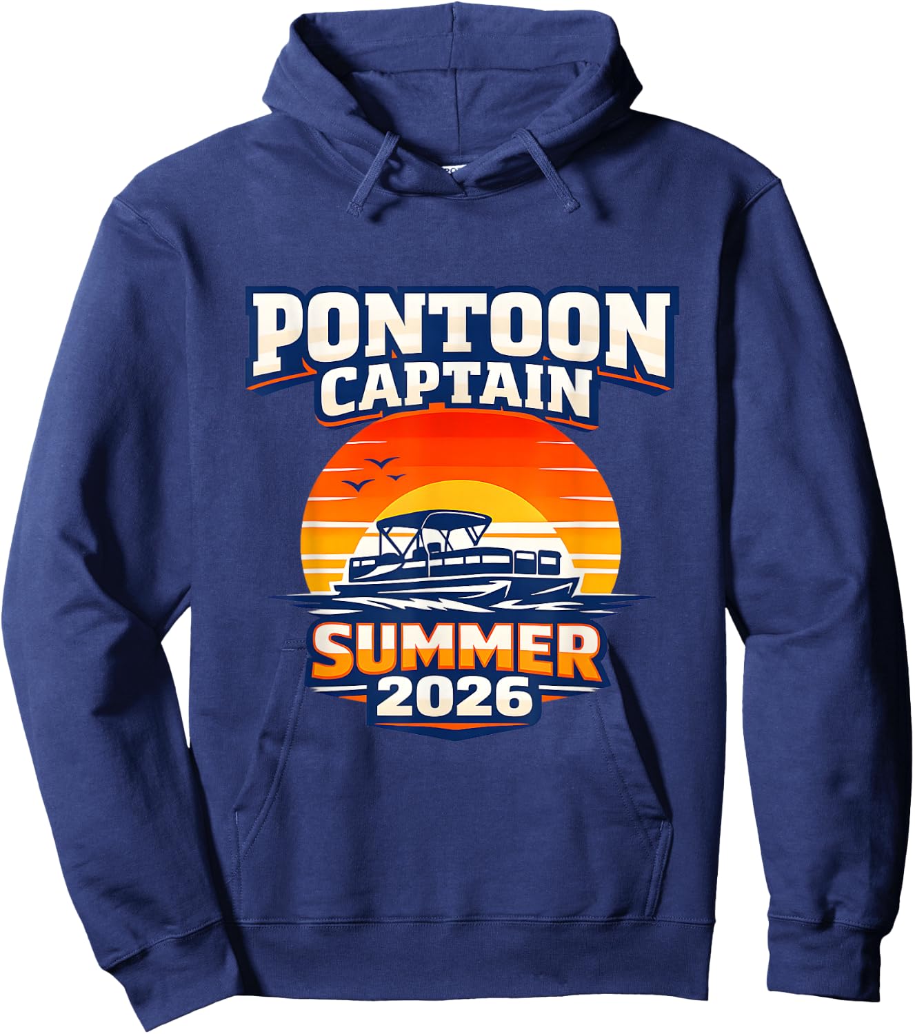 Pontoon Captain Summer 2026 Hoodie - Hoodie | Navy