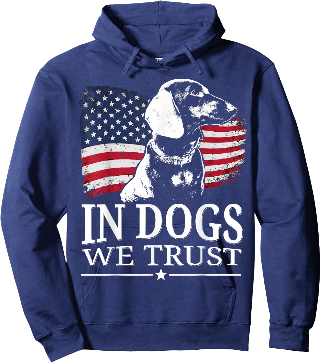 Dachshund Doxie Wiener Sausage Dog Hoodie - Hoodie | Navy