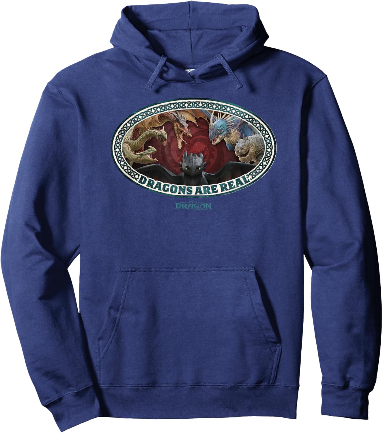 DreamWorks Dragons are Real Hoodie - Hoodie | Navy