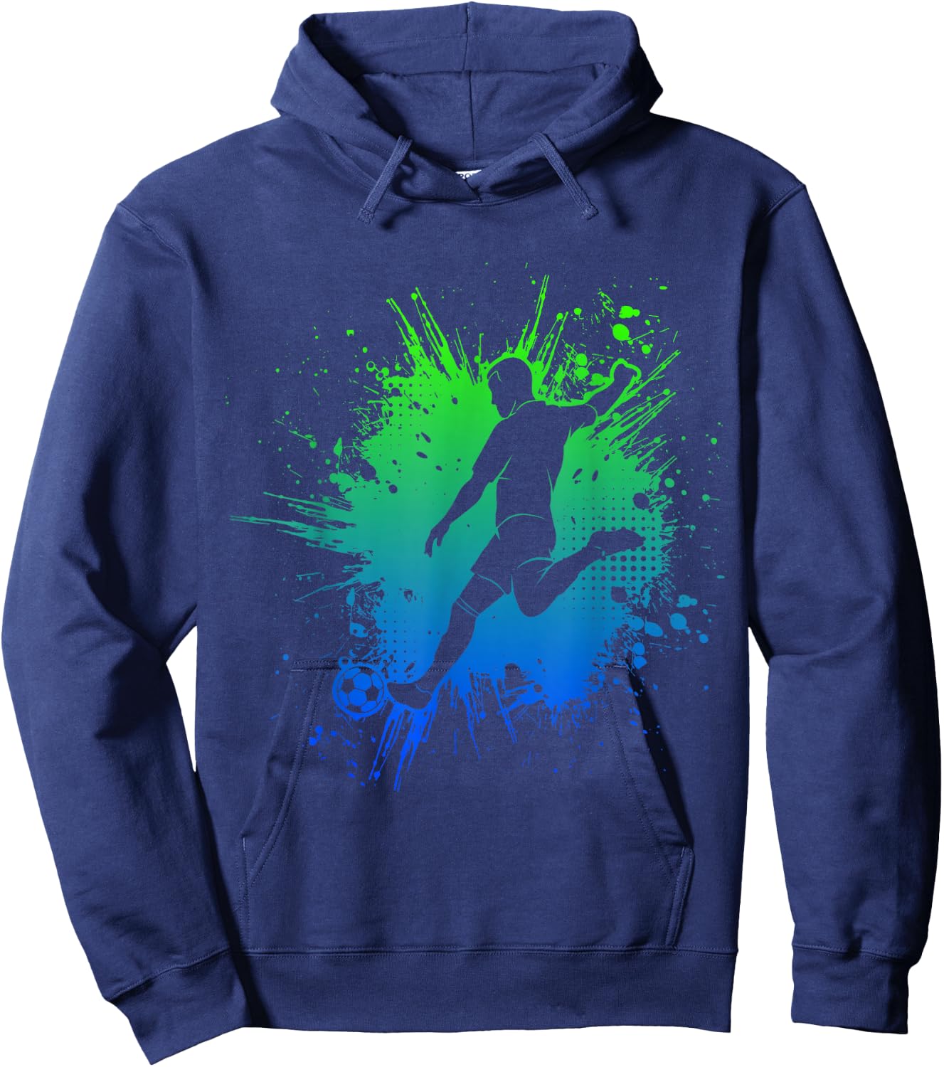 Football Boys' , black Hoodie - Hoodie | Navy