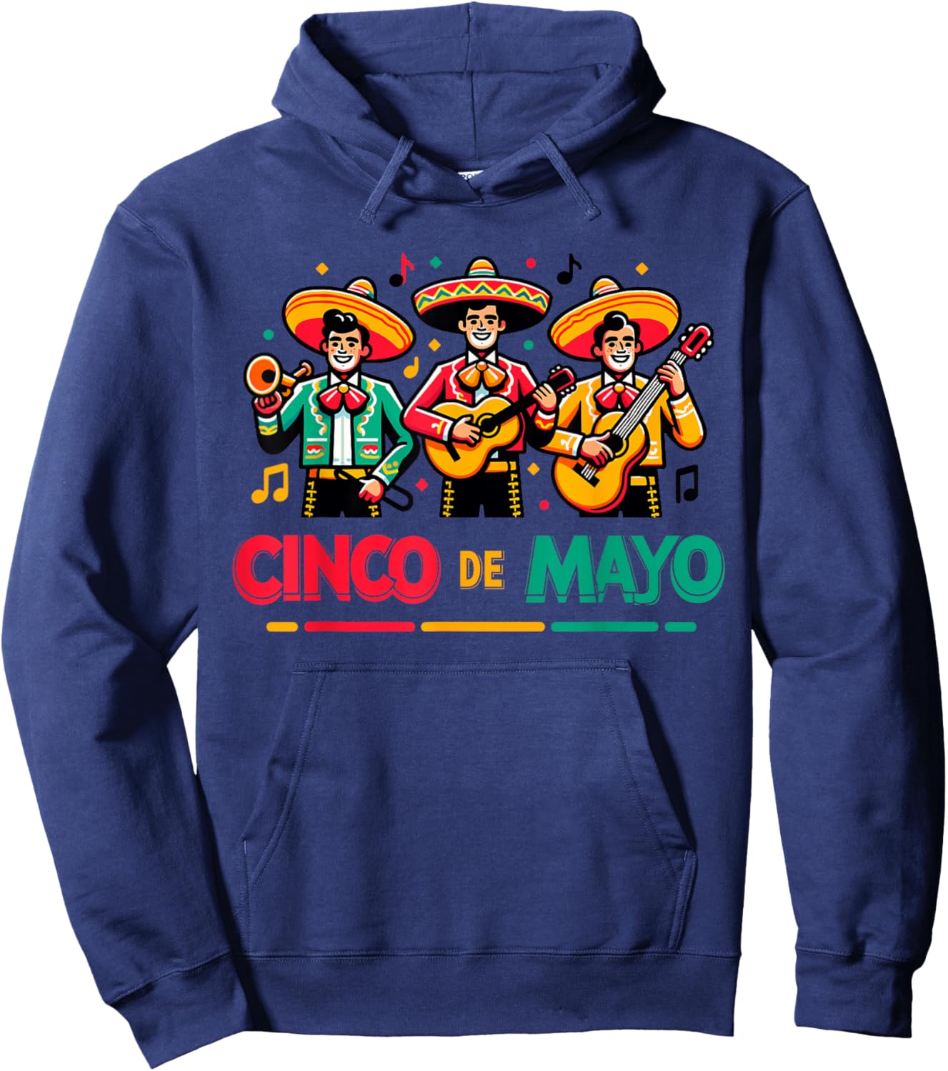 Cinco De Mayo Fiesta Fun Family Match 5 De Mayo Hoodie - Hoodie | Navy