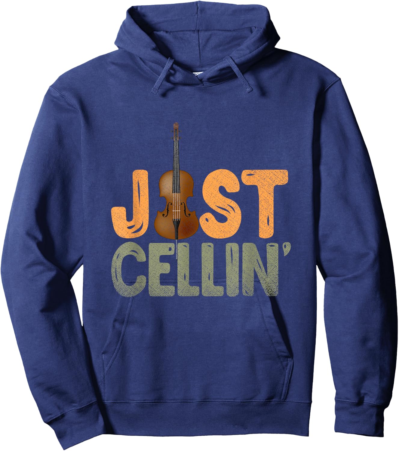 Just Cellin Cello Hoodie - Hoodie | Navy