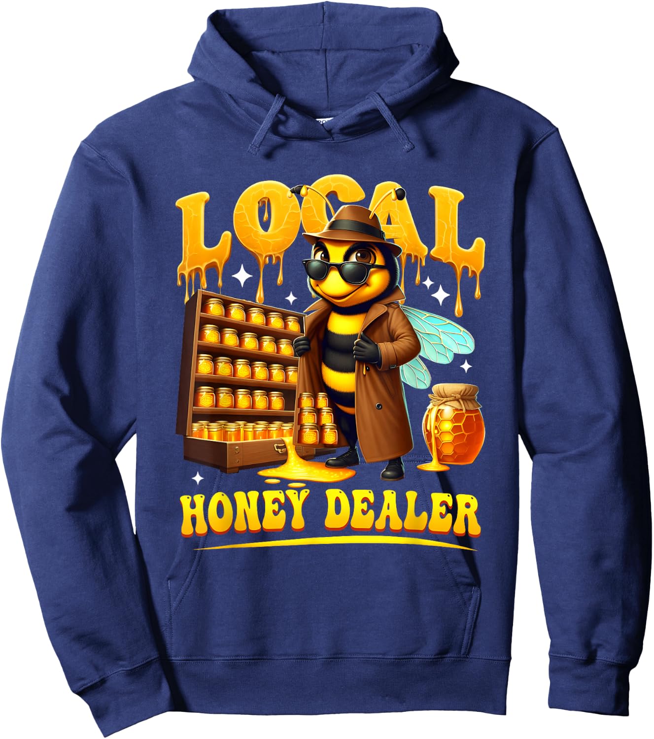 Beekeeping Hobby Hoodie - Hoodie | Navy