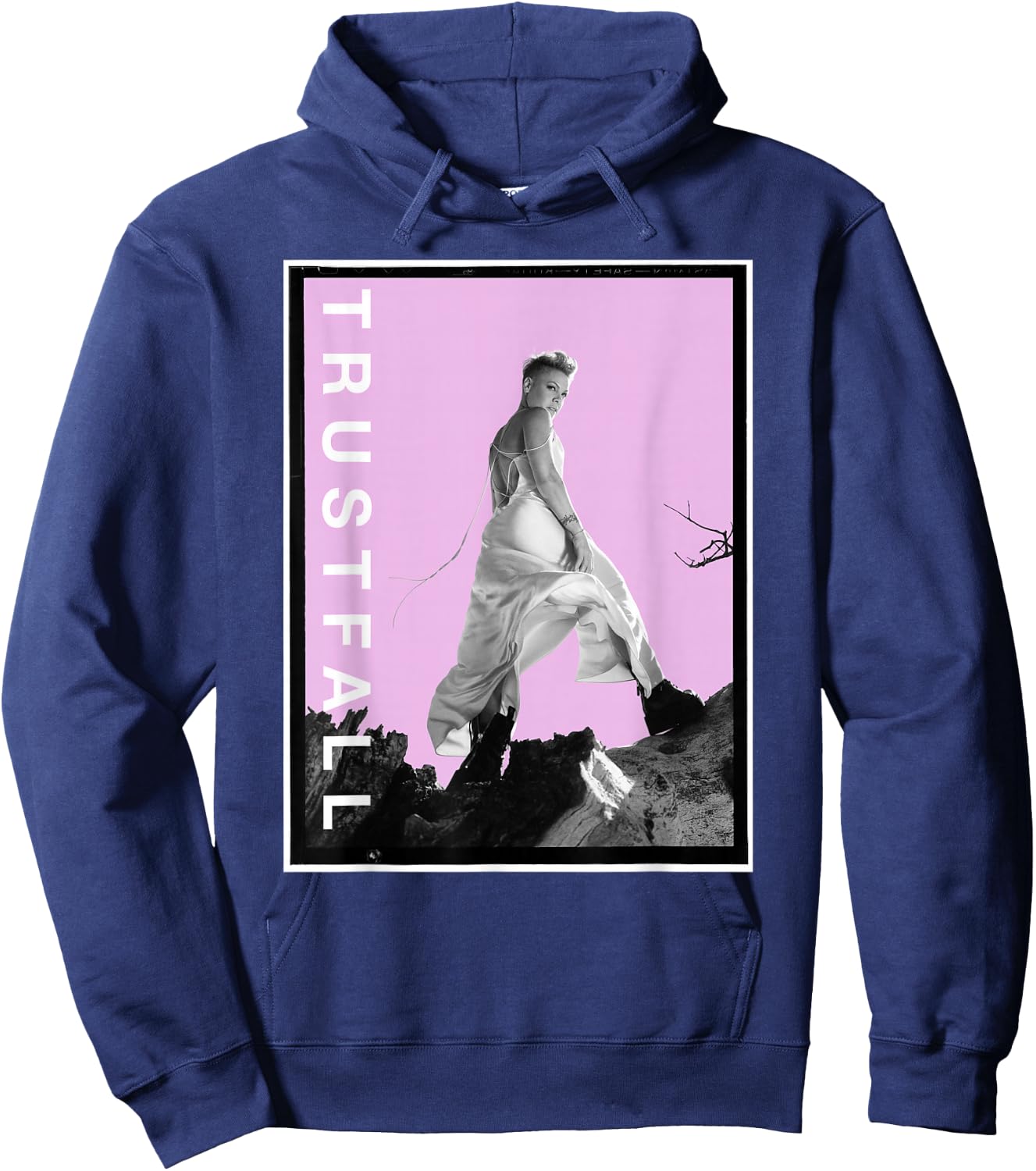 P! NK Trustfall , black Hoodie - Hoodie | Navy
