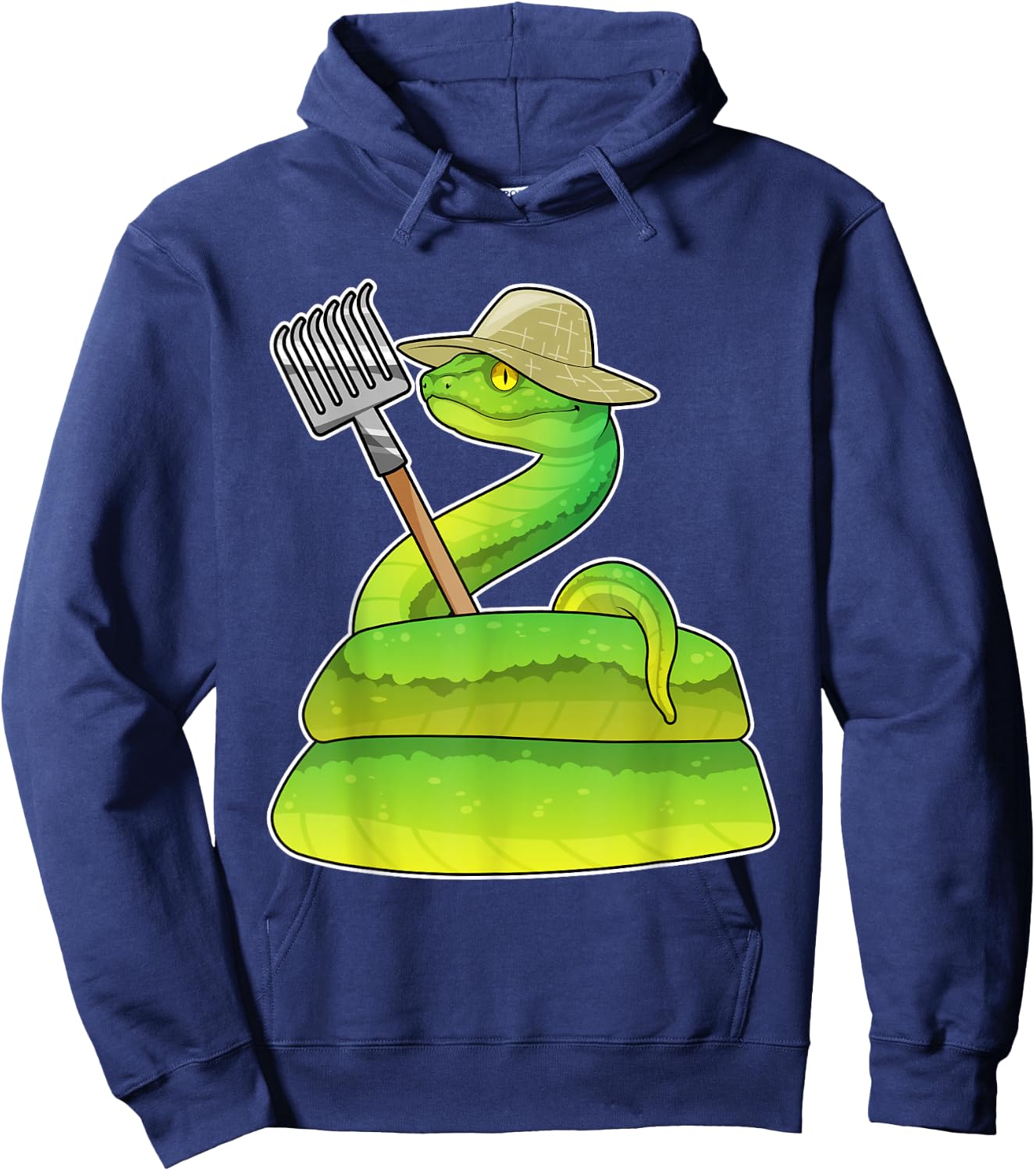 Snake Farmer Rake Farm Hoodie - Hoodie | Navy