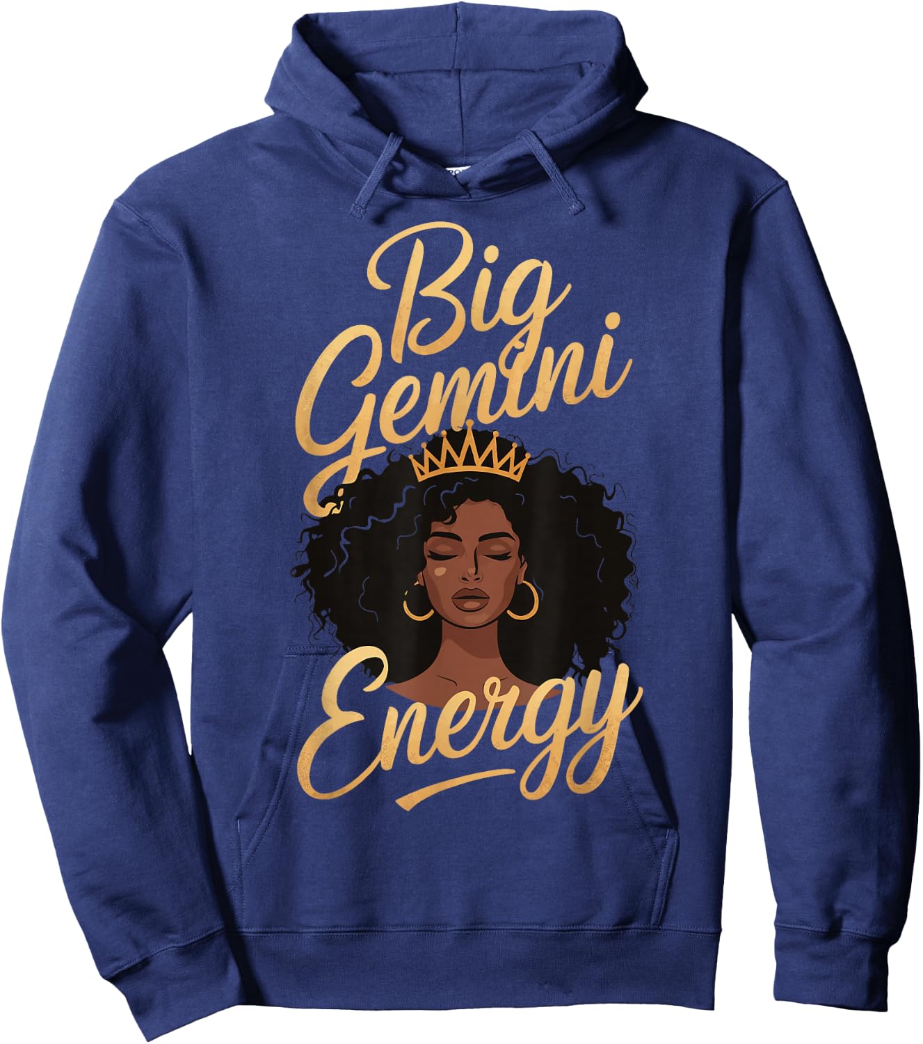 Big Gemini Energy Hoodie - Hoodie | Navy