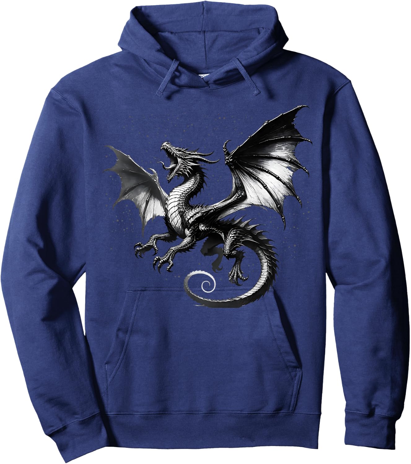 Dragon Medieval Ren Faire Lazy Costume Hoodie - Hoodie | Navy