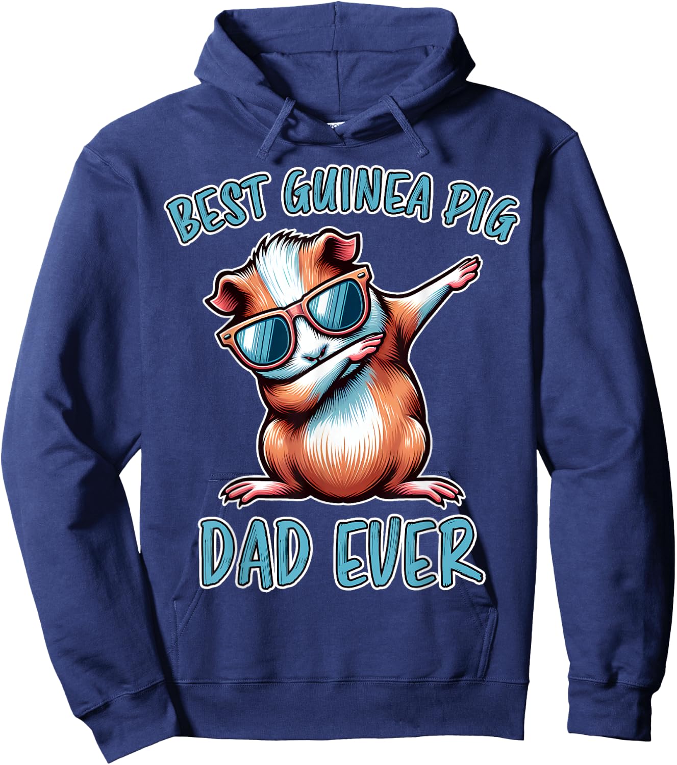 Guinea Pig Dad Funny Guinea Pig Hoodie - Hoodie | Navy