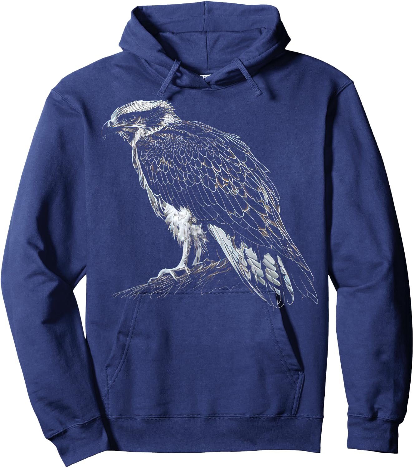 Birds of Prey , Osprey Hawk Hoodie - Hoodie | Navy