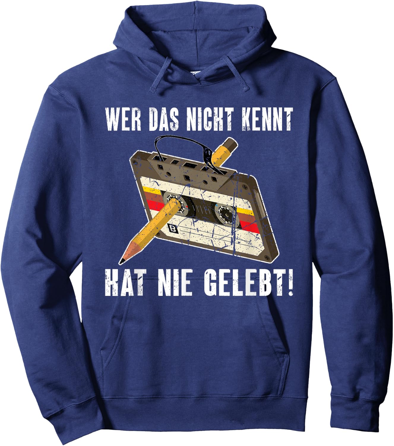 80s Outfit, Men's 90s Outfit, Women's Hoodie - Hoodie | Navy