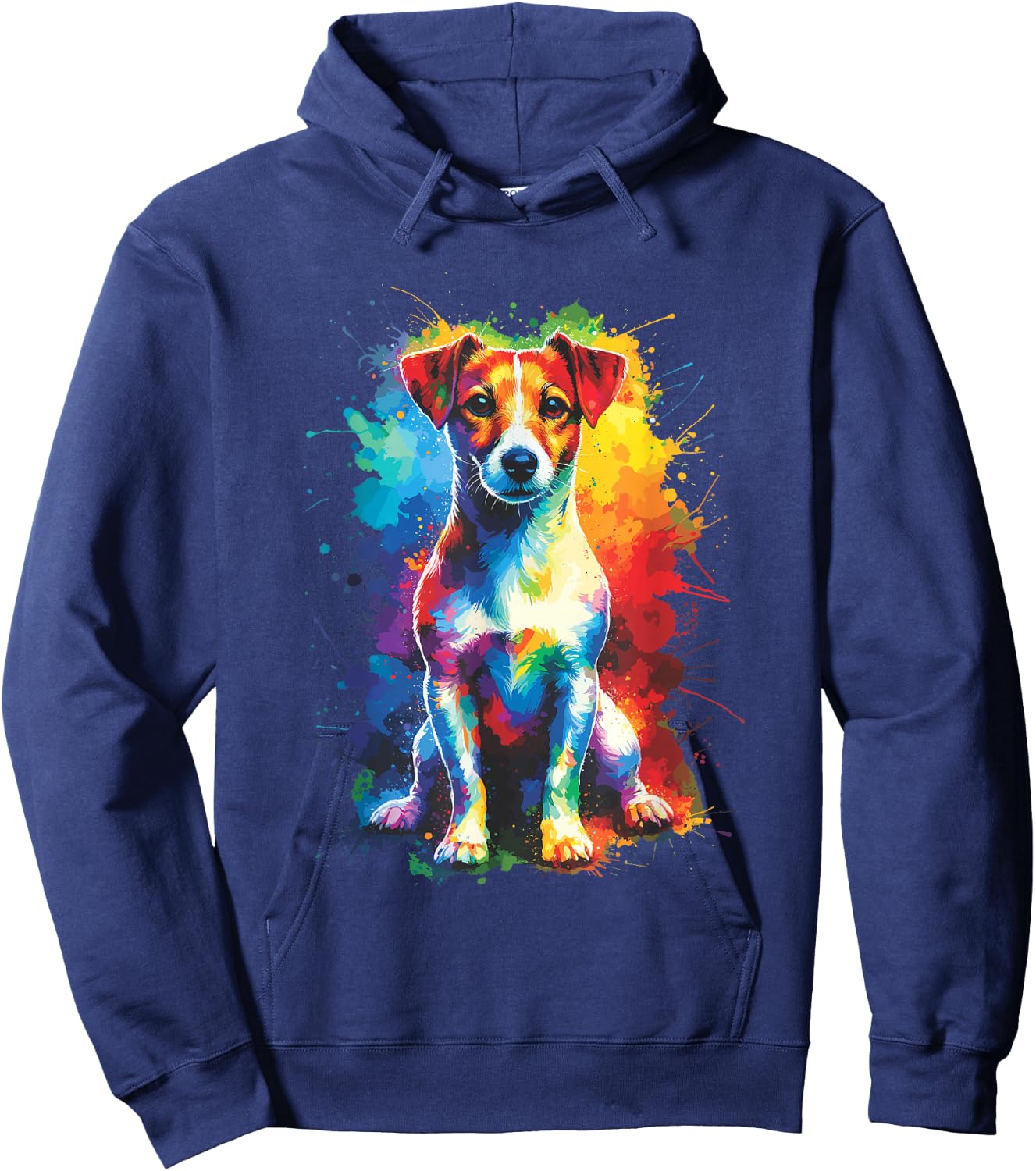 Jack Russell Terrier Jack Russells Dog Hoodie - Hoodie | Navy