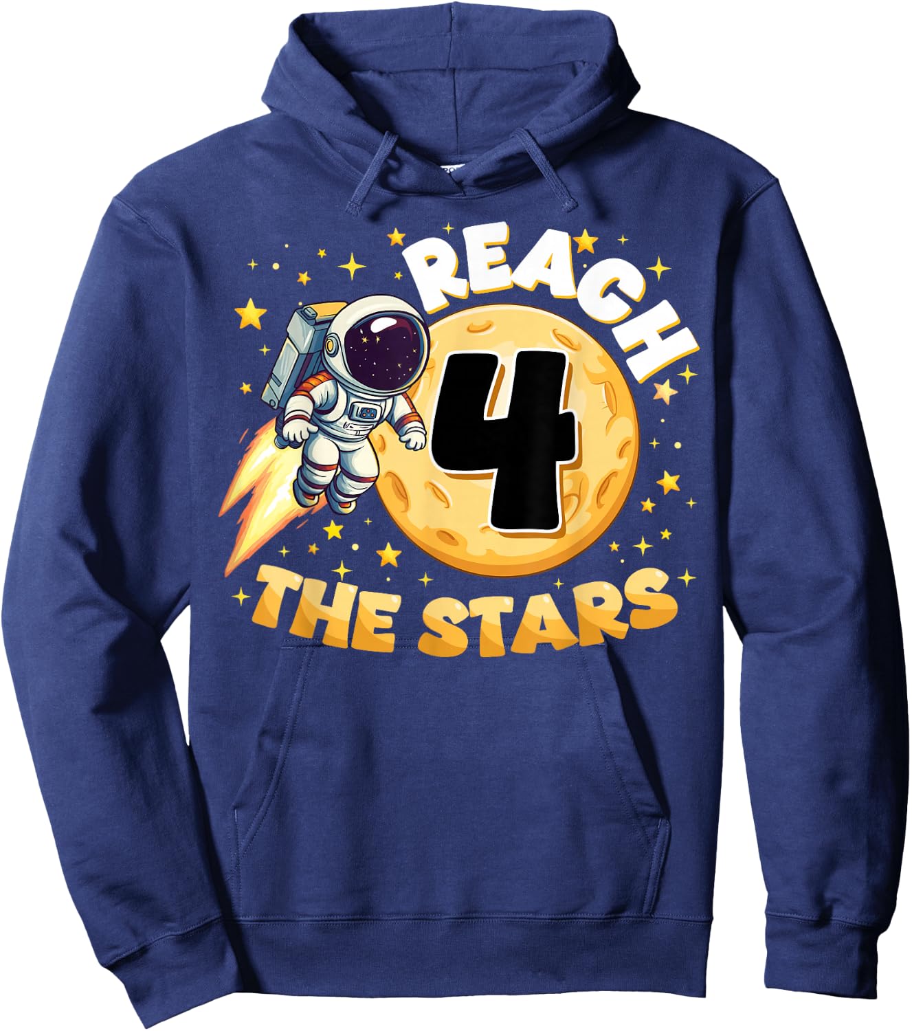 4 Years Old Hoodie - Hoodie | Navy