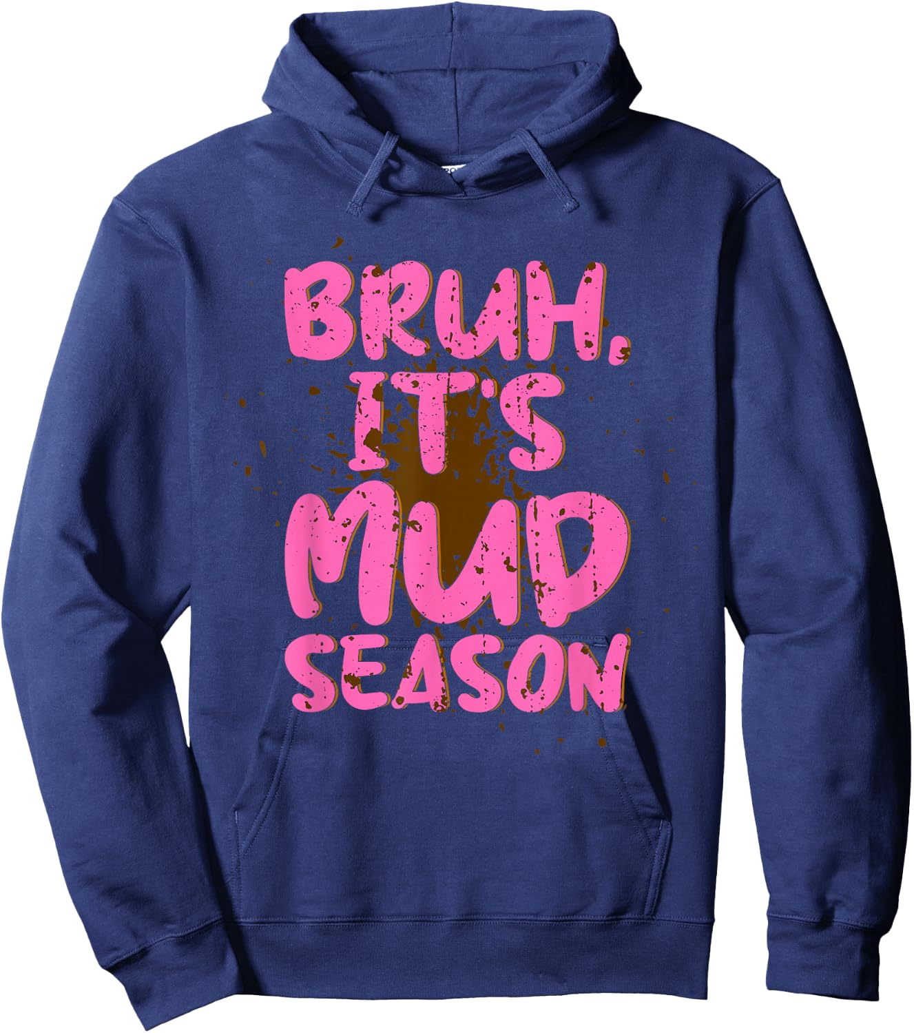 Kids Mud run Hoodie - Hoodie | Navy