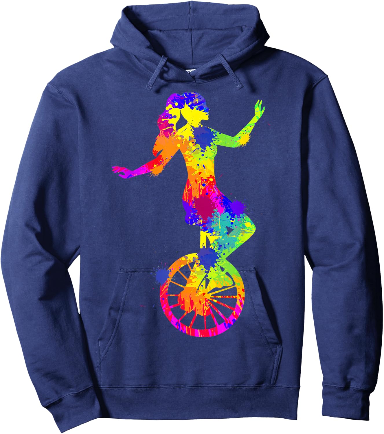 Unicycle Girls' Unicycle Children's , black Hoodie - Hoodie | Navy