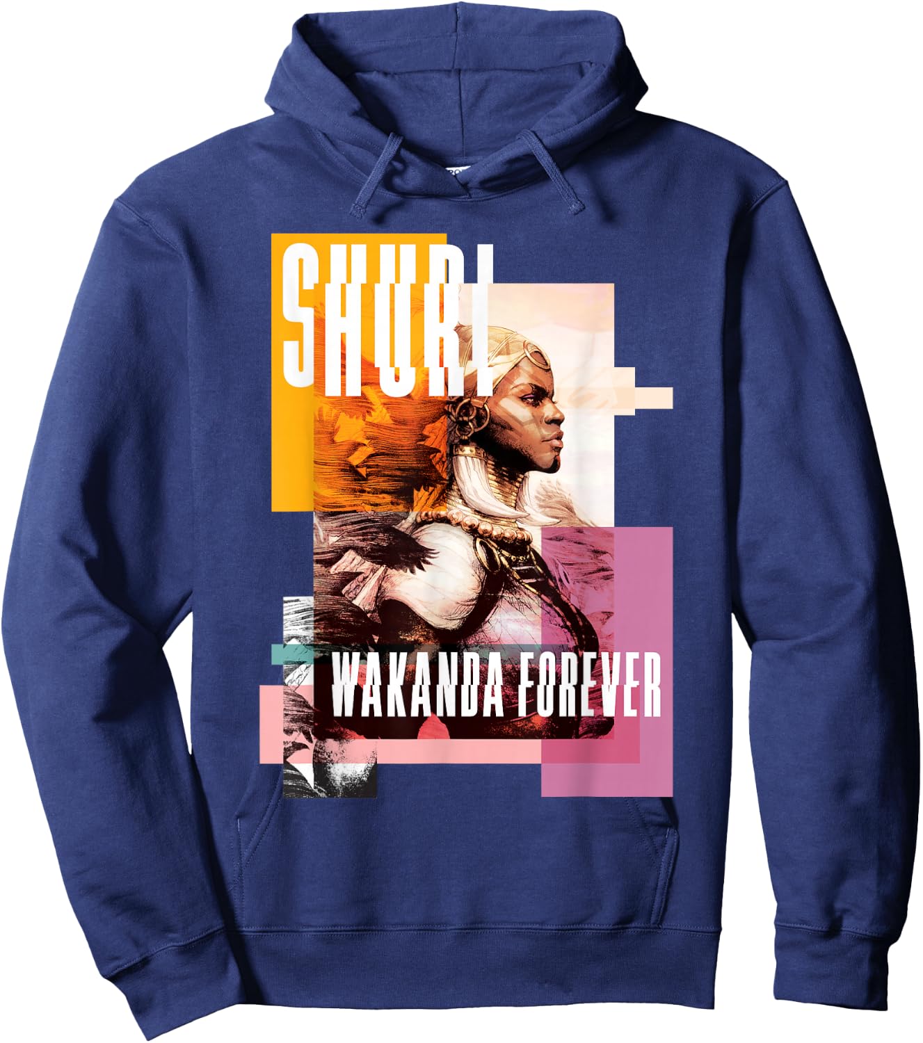 Marvel Shuri Wakanda Forever Hoodie - Hoodie | Navy