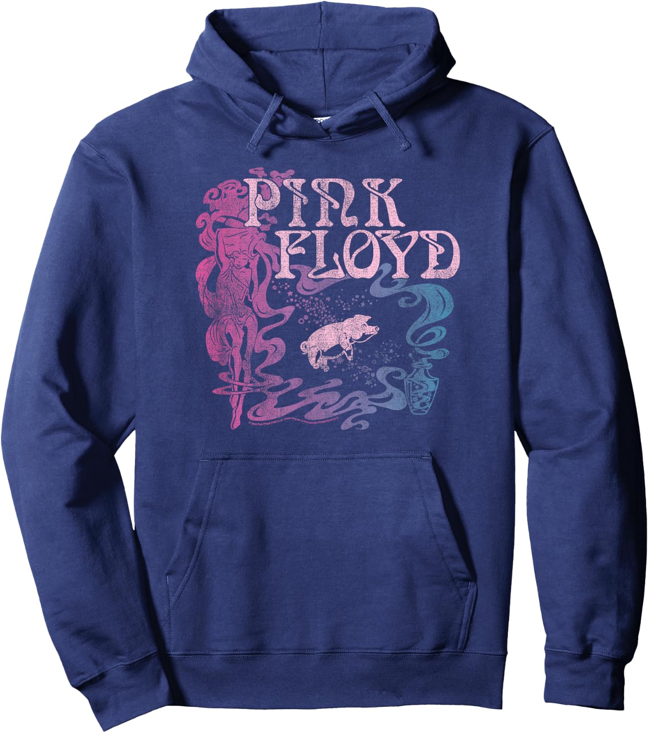 Pink Floyd Nouveau Animals Hoodie - Hoodie | Navy