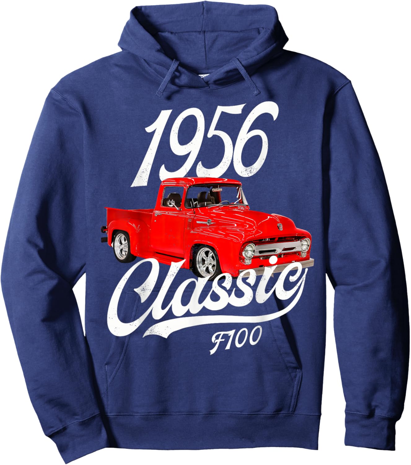 1955 1956 Classic F100 Hoodie - Hoodie | Navy