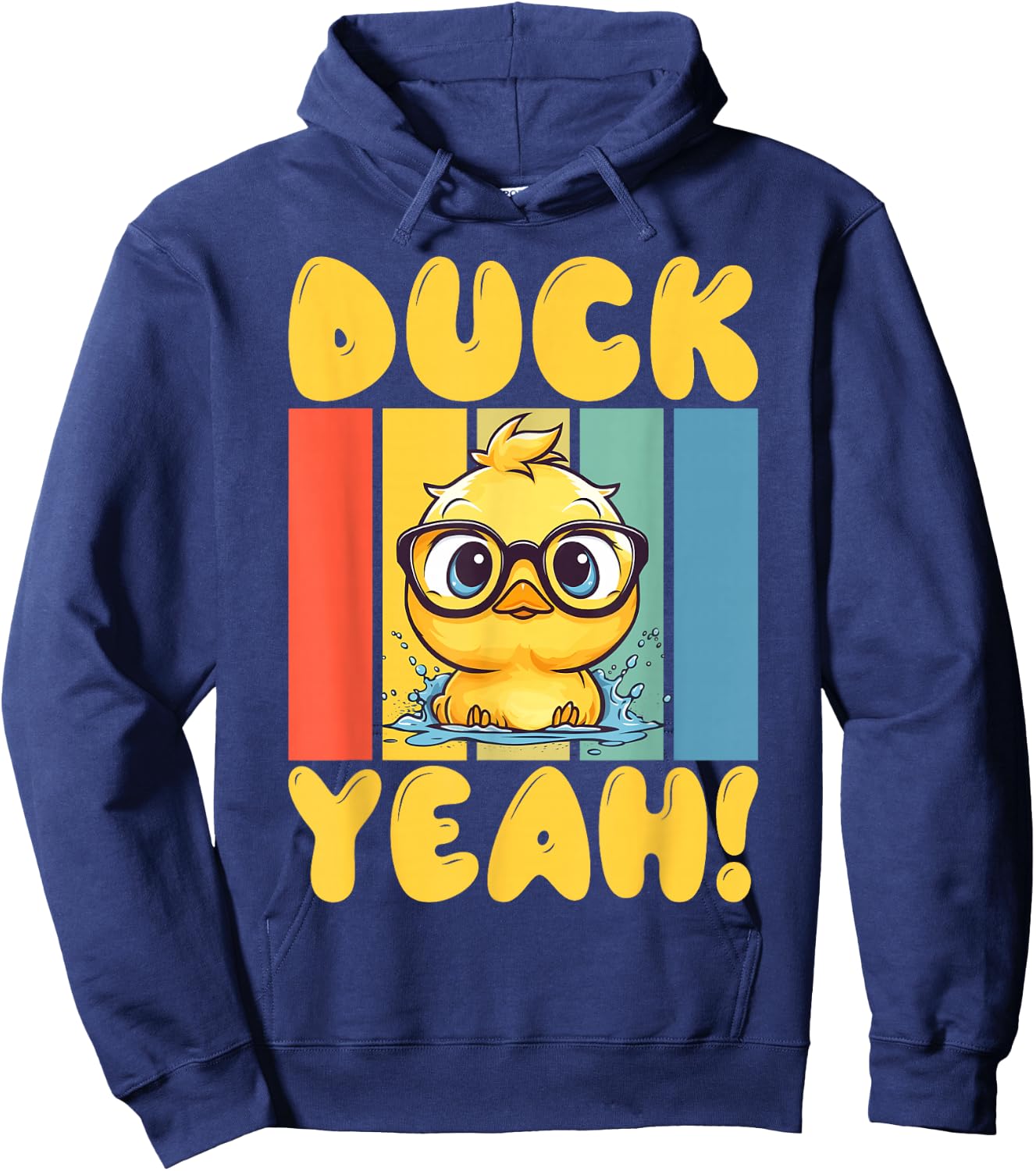 Duck Yeah Duck Hoodie - Hoodie | Navy