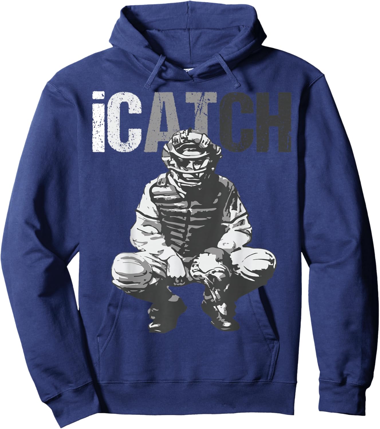 iCatch Baseball Player Catchers Catchers Hoodie - Hoodie | Navy