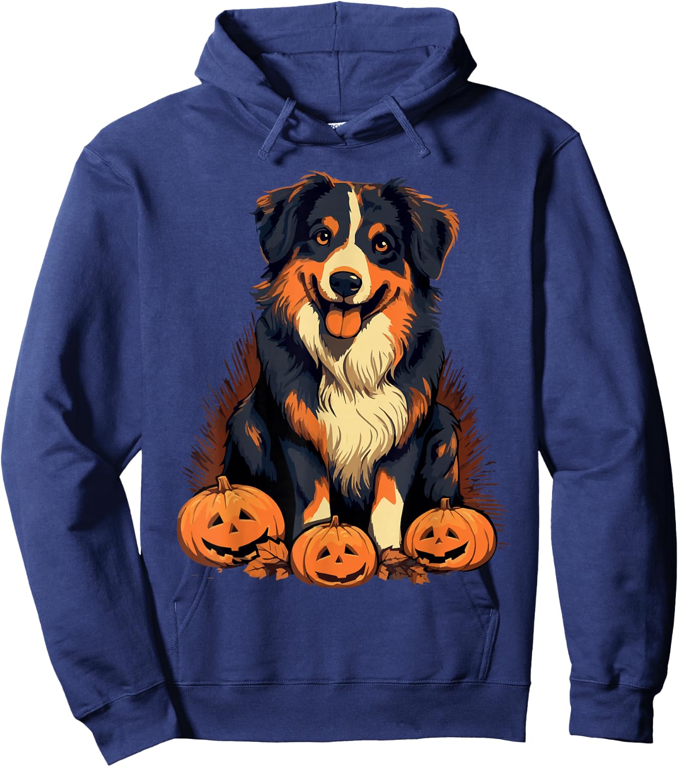 Australian Shepherd Halloween Aussie Hoodie - Hoodie | Navy