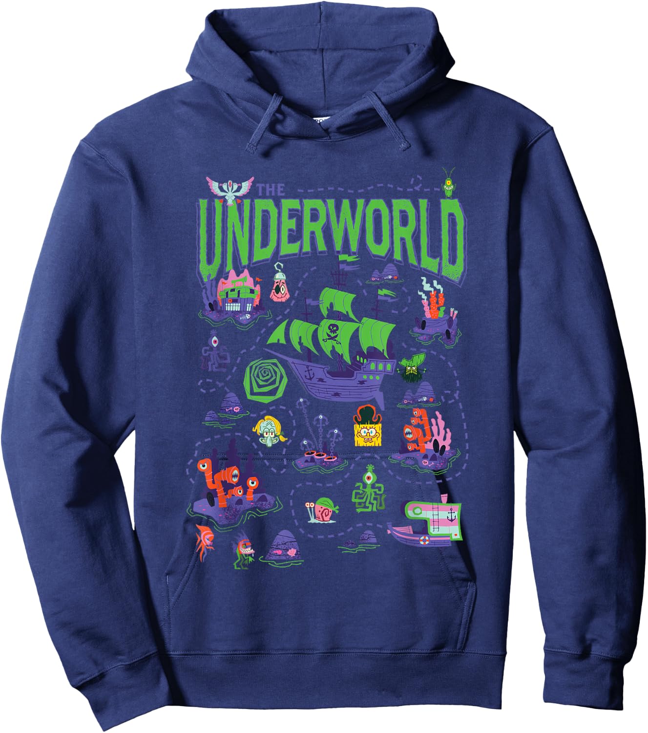 The Underworld Hoodie - Hoodie | Navy