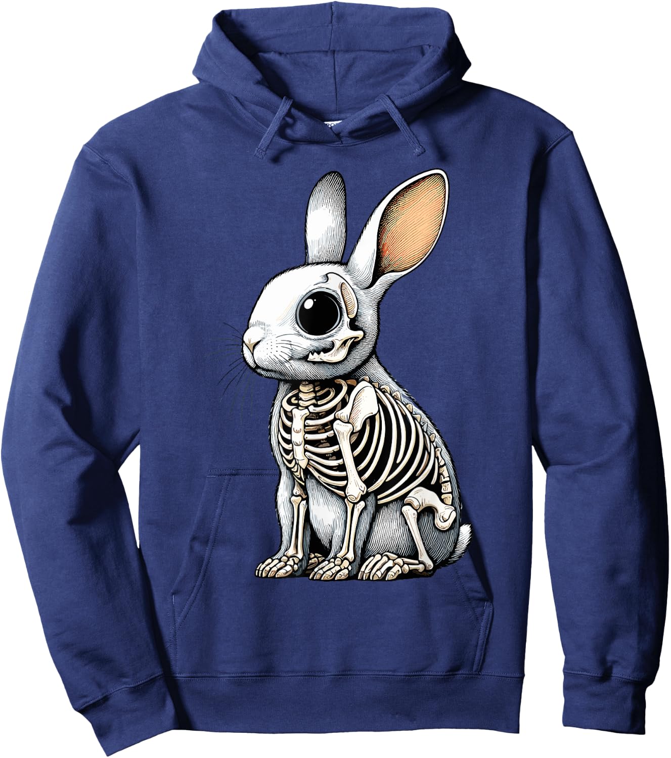 X-ray Rabbit Body Anatomy Radiography Skeleton Hoodie - Hoodie | Navy