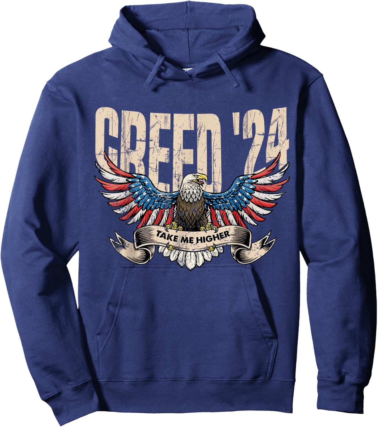 Creed '24 Take Me Higher Women Hoodie - Hoodie | Navy