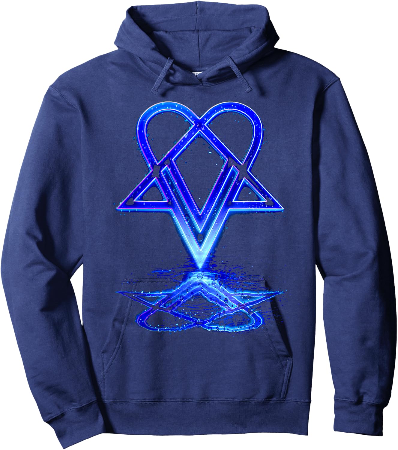 City Valo – Blue V Gram Hoodie - Hoodie | Navy