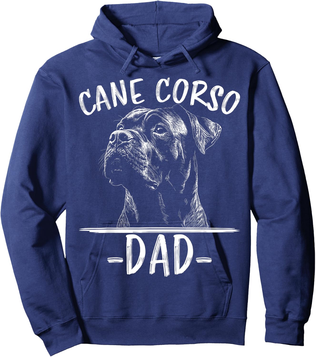 Cane Corso Papa Hund Cane Corso Hoodie - Hoodie | Navy